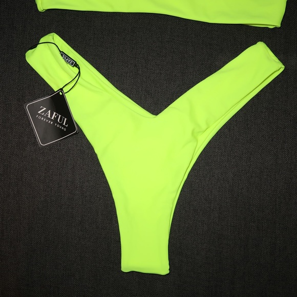 Zaful NWT neon bikini - Picture 4 of 5